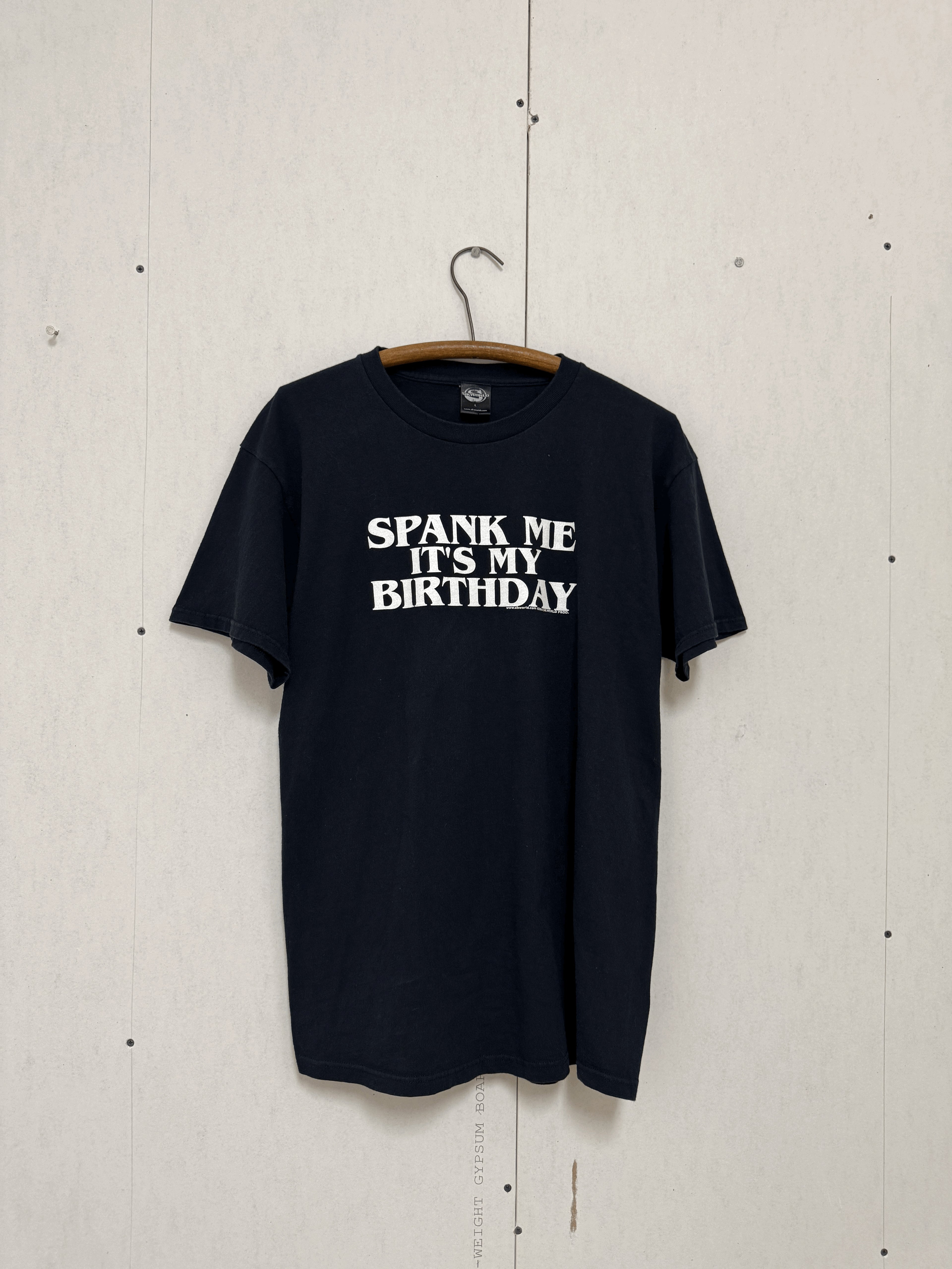 "Spank Me It's My Birthday" Vintage Humor T-Shirt