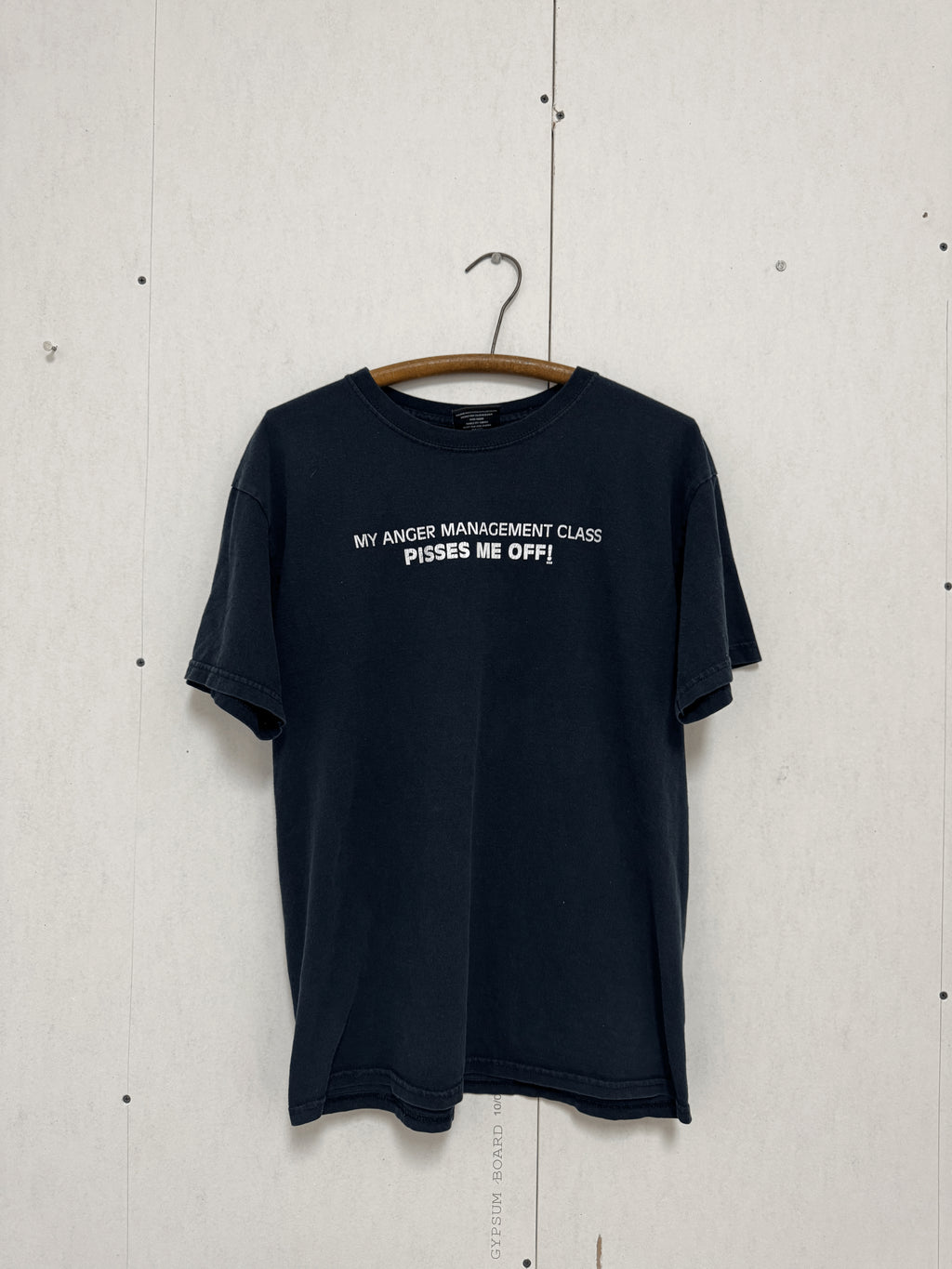 "My Anger Management Class Pisses Me Off!" Vintage Humor Shirt