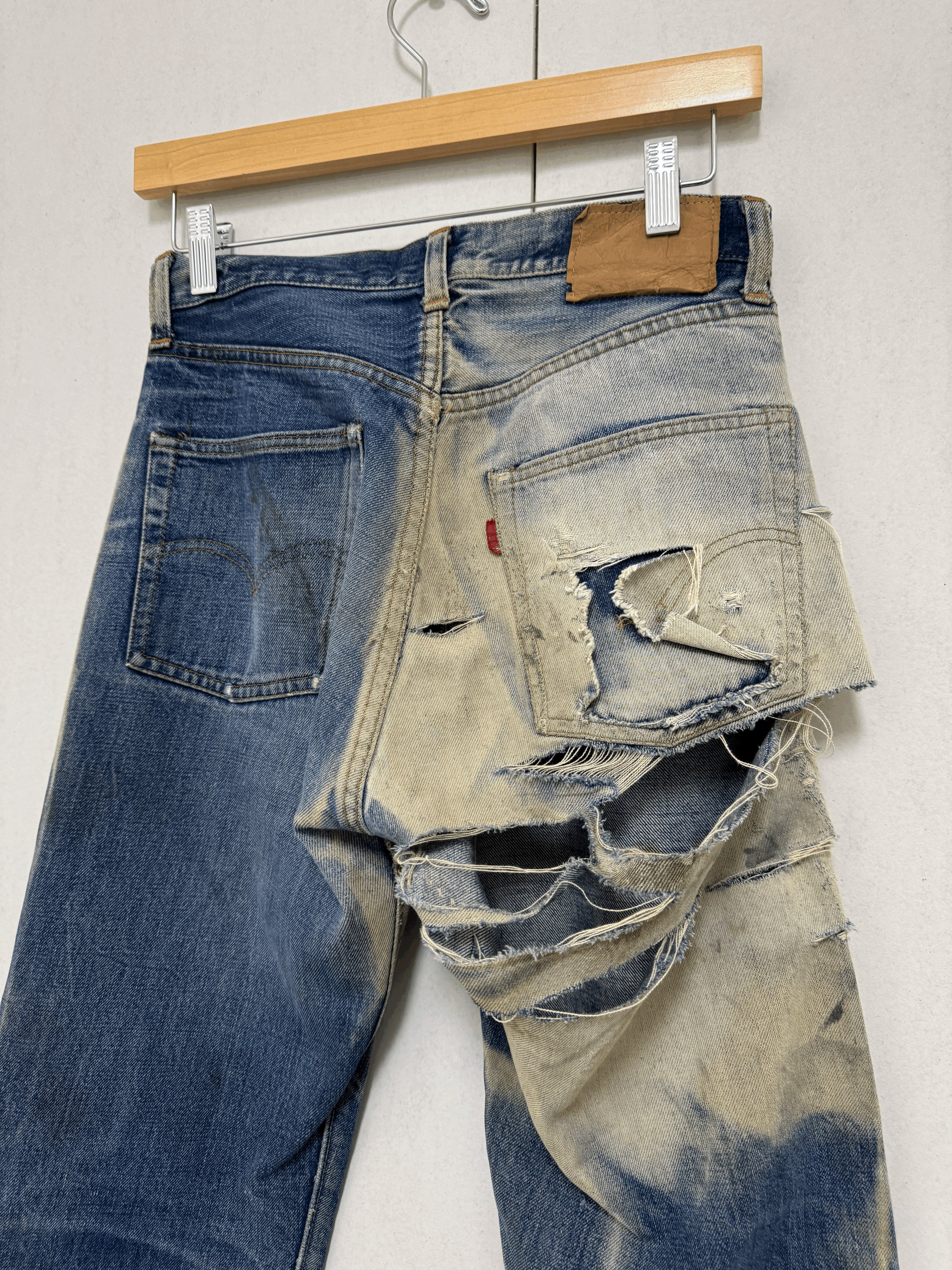1960s Distressed Levis Jeans